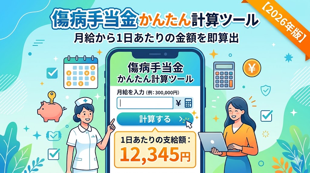 傷病手当金計算ツール